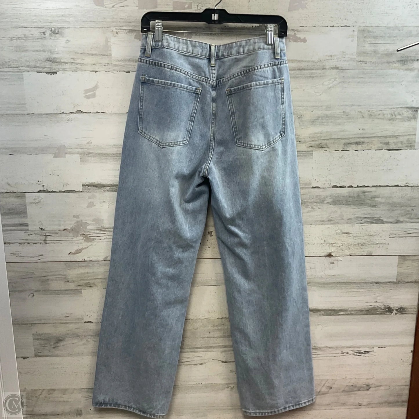 Jeans Straight By CALI 1850 In Blue Denim, Size: 10
