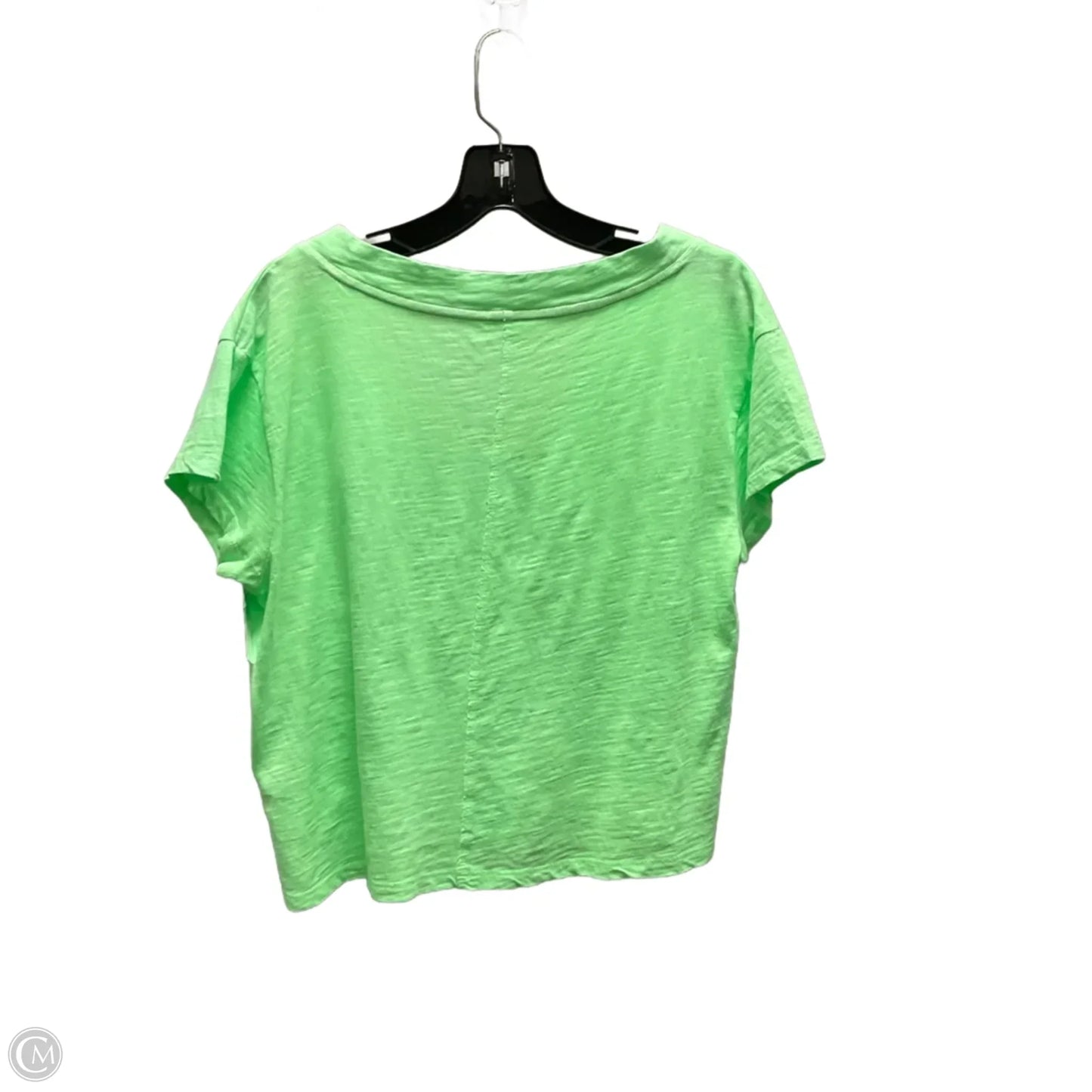 Top Short Sleeve Basic By Pilcro In Green, Size: Xs