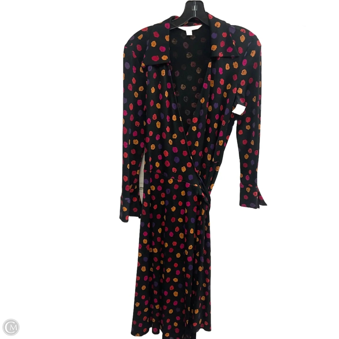 Dress Designer By Diane Von Furstenberg In Black, Size: M