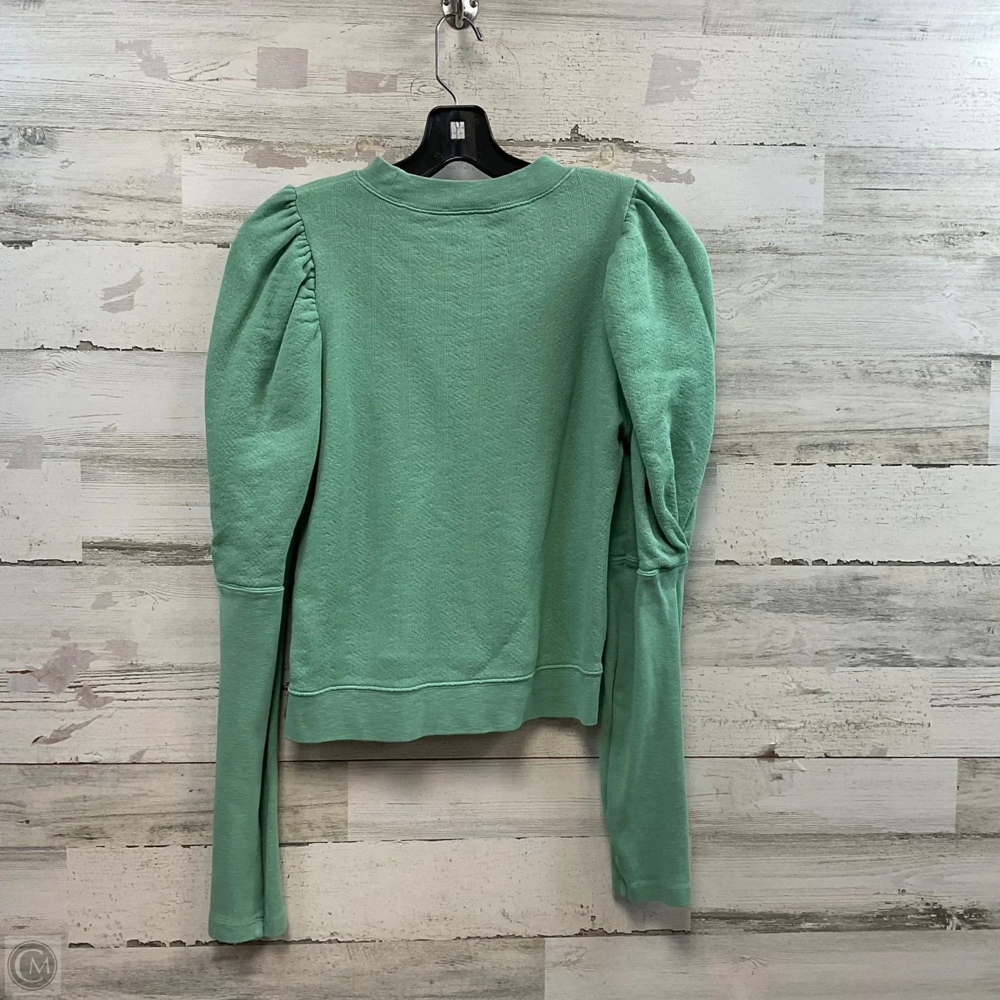 Top Long Sleeve By Ulla Johnson In Green, Size: M