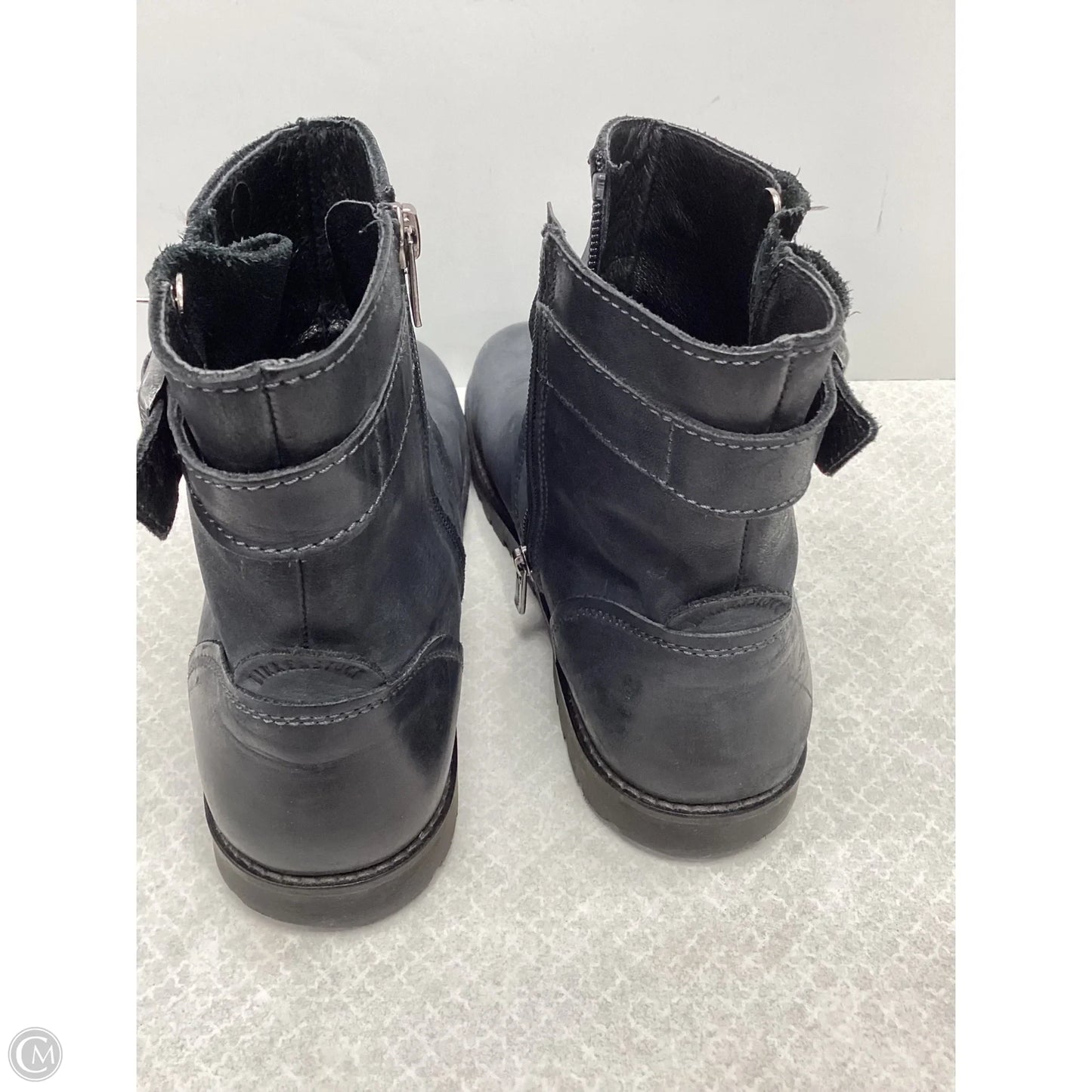 Boots Ankle Flats By Birkenstock In Black, Size: 7.5