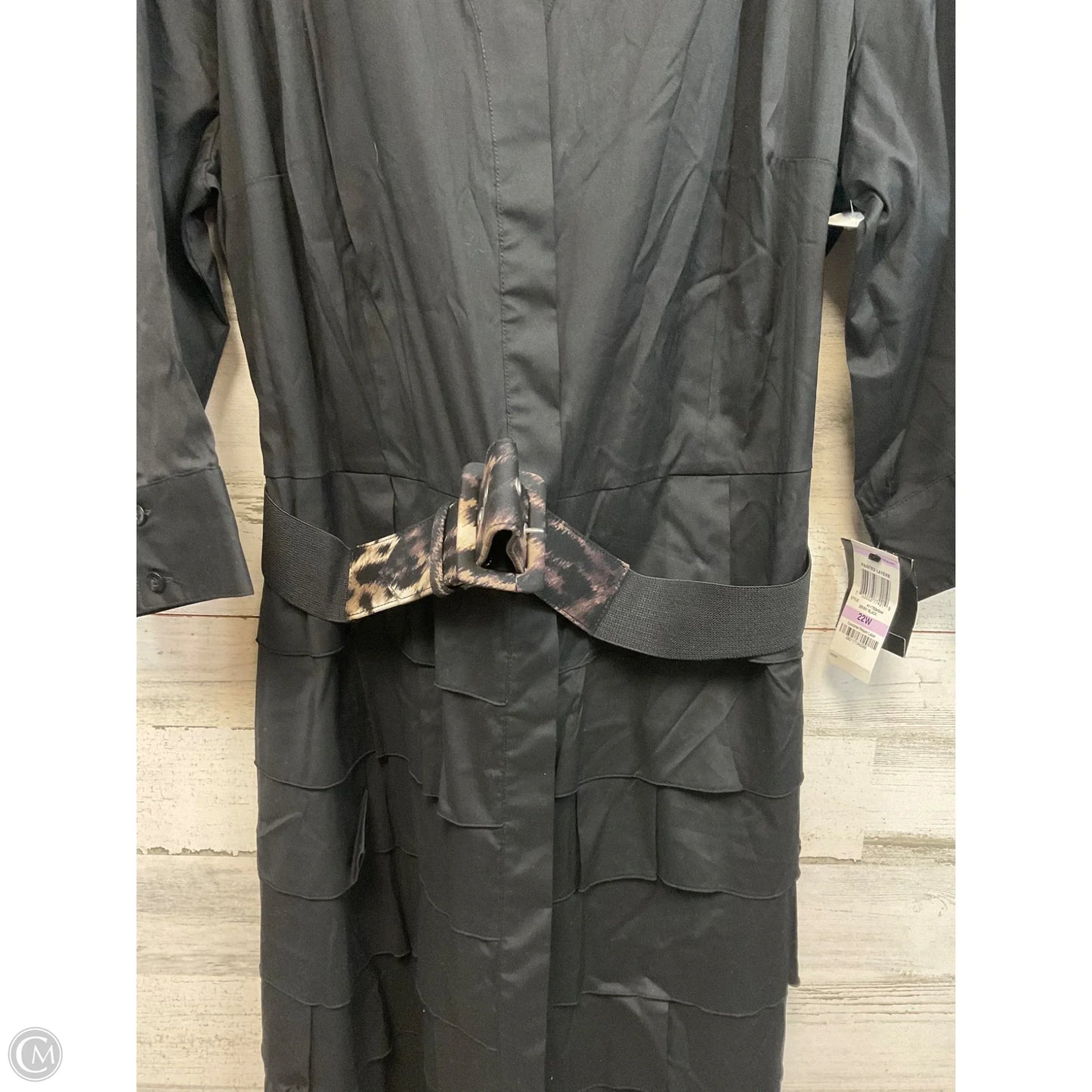 Dress Casual Midi By Alfani In Black, Size: 3x - 22W