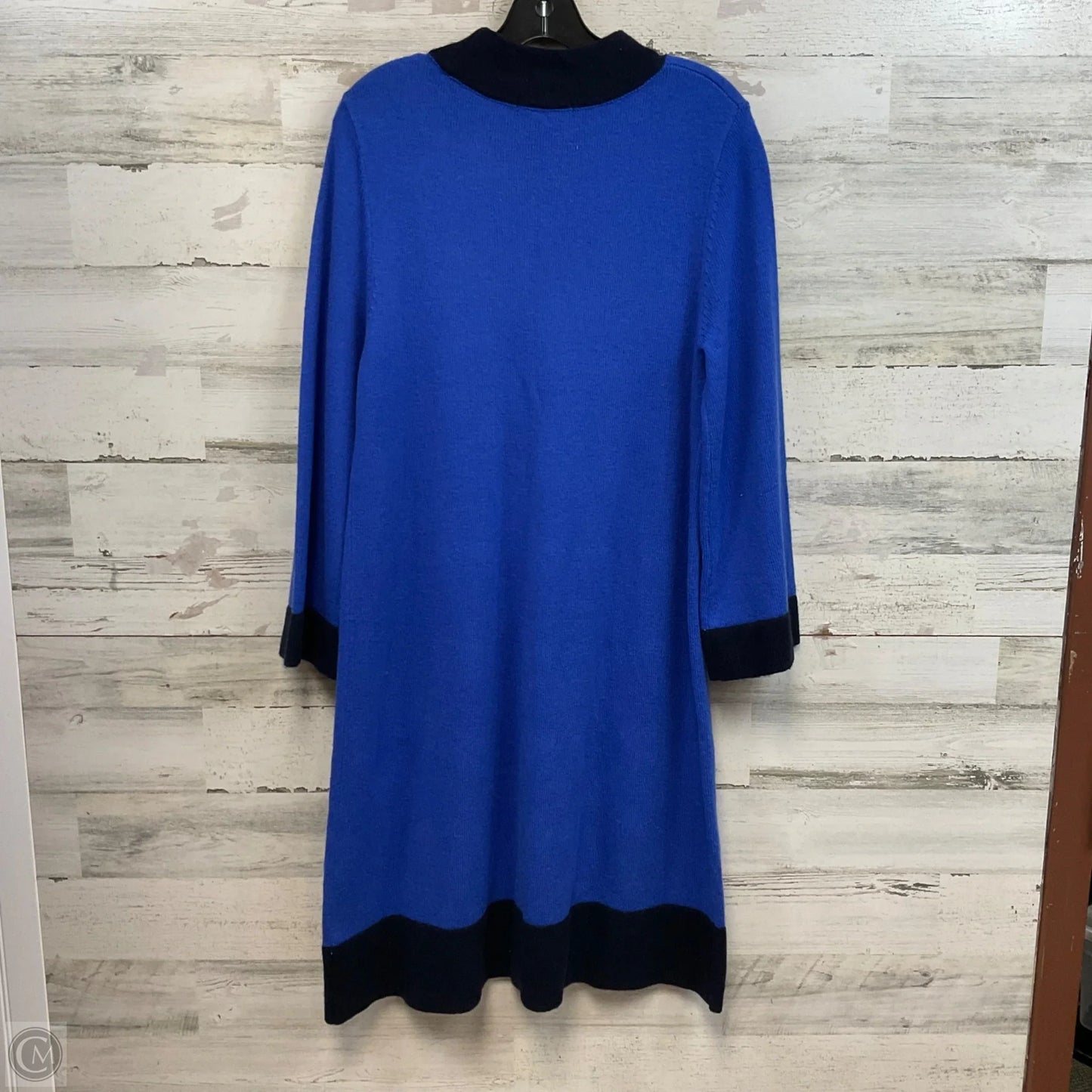 Dress Sweater By Boden In Blue, Size: 12
