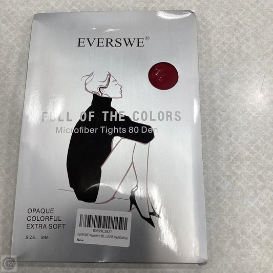 Tights By Cmf In Red, Size: S