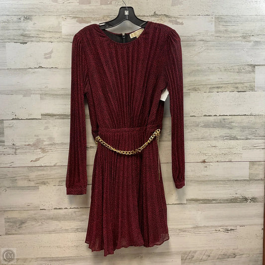 Dress Party Short By Michael By Michael Kors In Red, Size: M