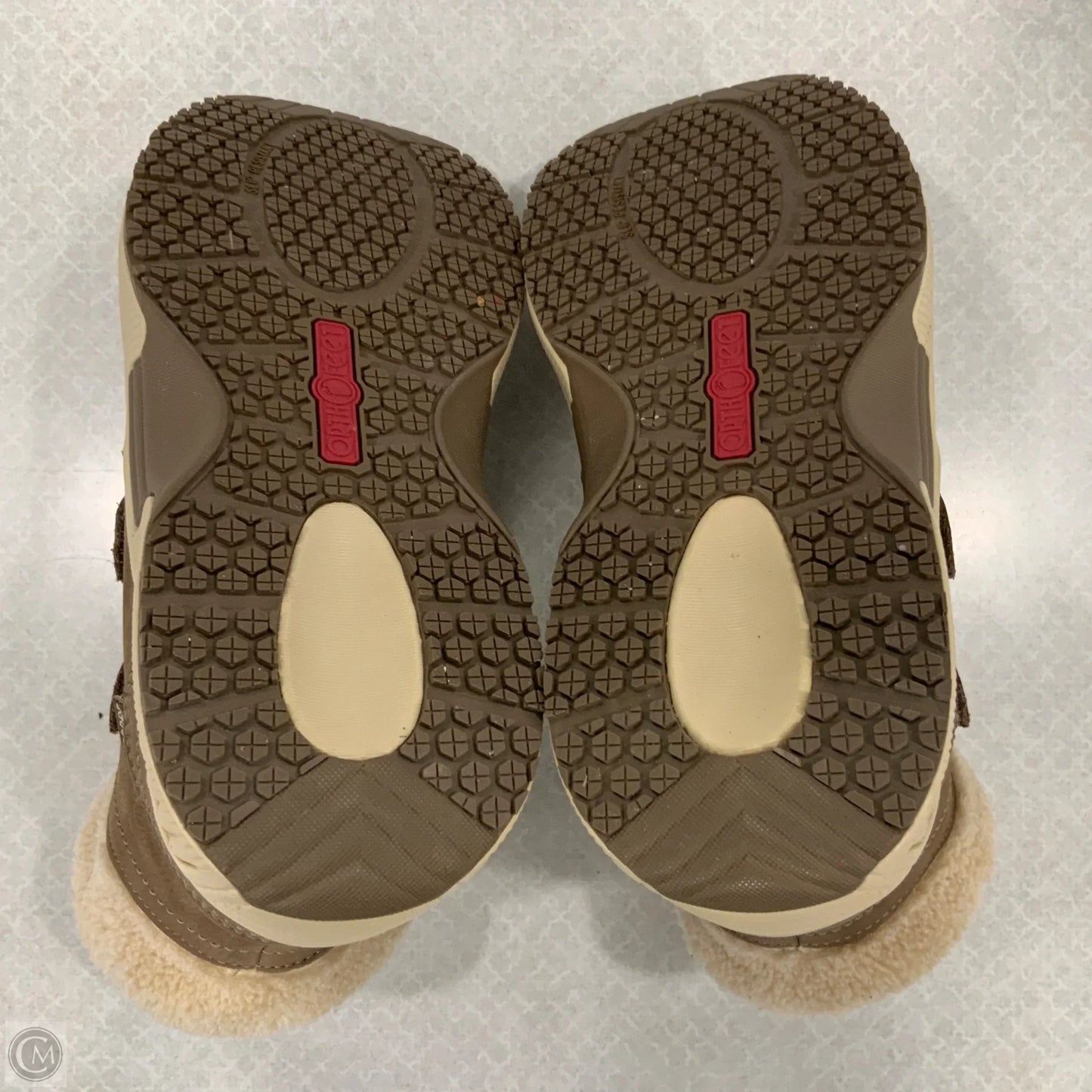 Boots Ankle Flats By Ortho Feet In Brown, Size: 7.5