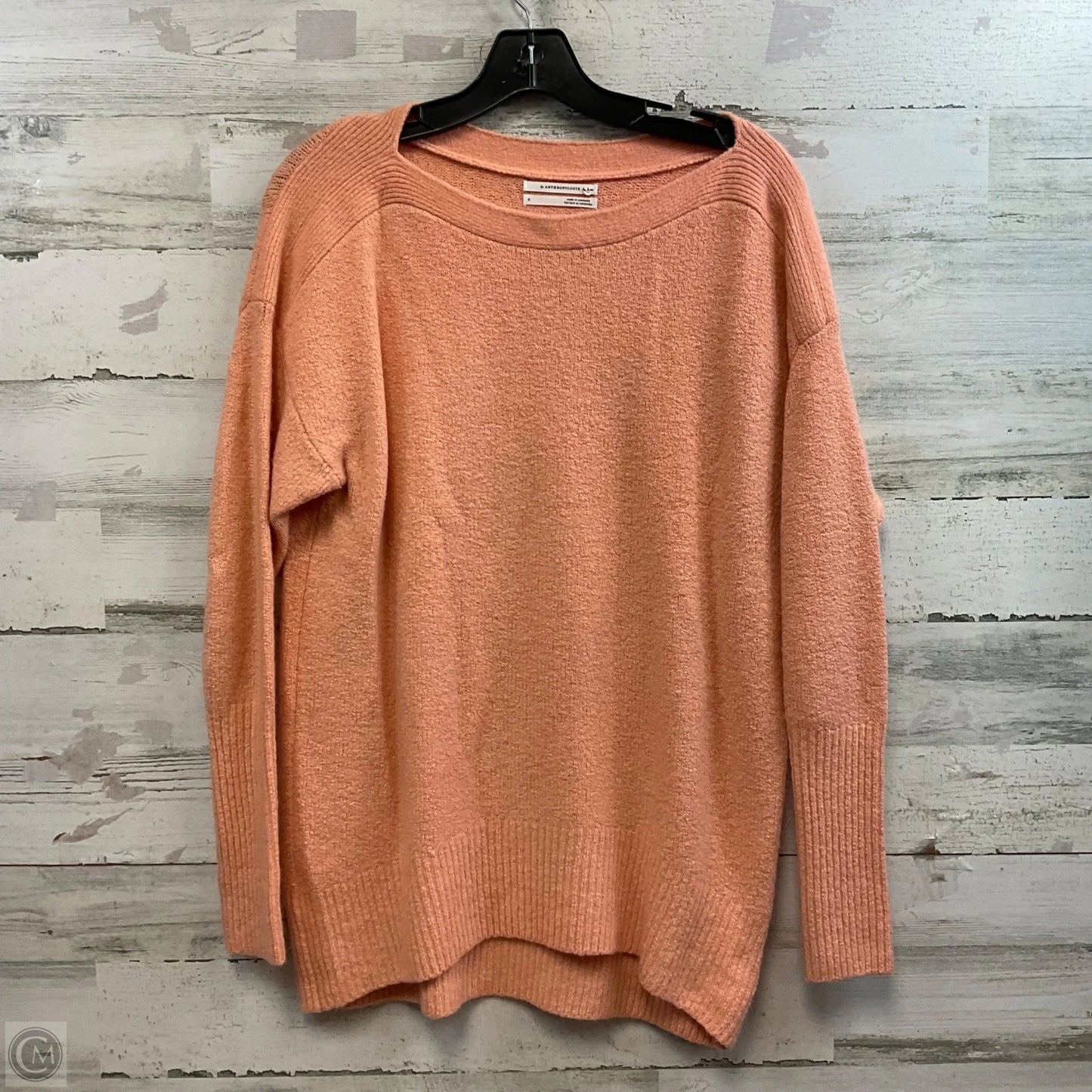 Sweater By Anthropologie In Orange, Size: S