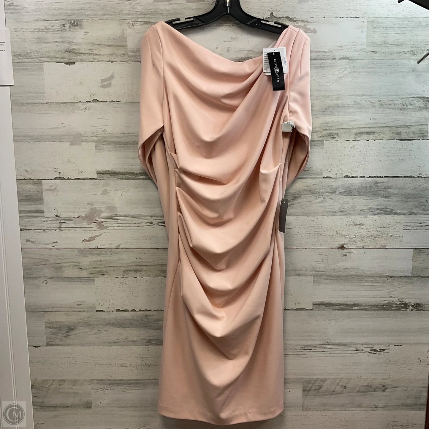 Dress Party Midi By Betsy And Adam In Pink, Size: M