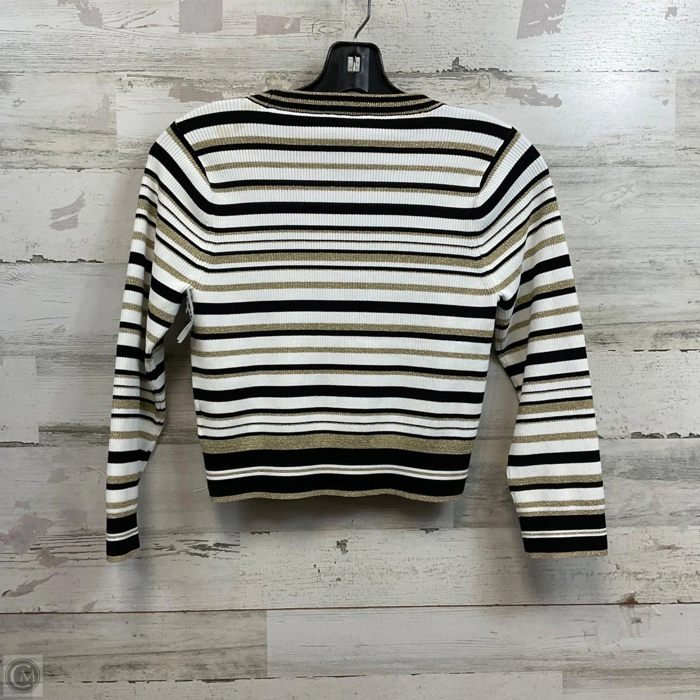Top Long Sleeve By L’Agence In Gold, Size: M