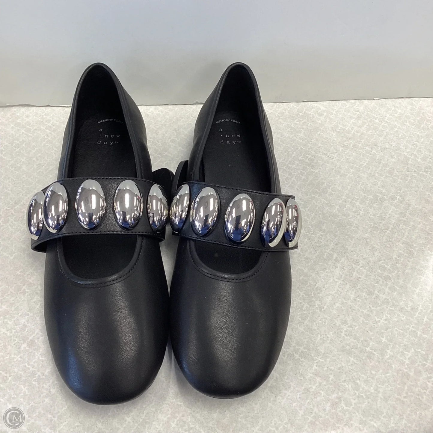 Shoes Flats By A New Day In Black, Size: 10