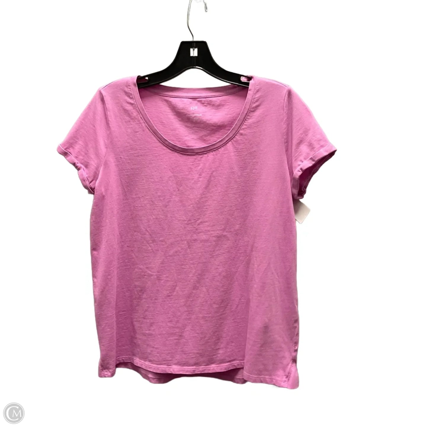 Top Short Sleeve Basic By J. Jill In Pink, Size: Xs