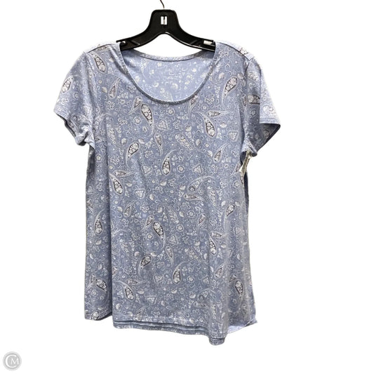 Top Short Sleeve By Pure Jill In Blue, Size: Xs