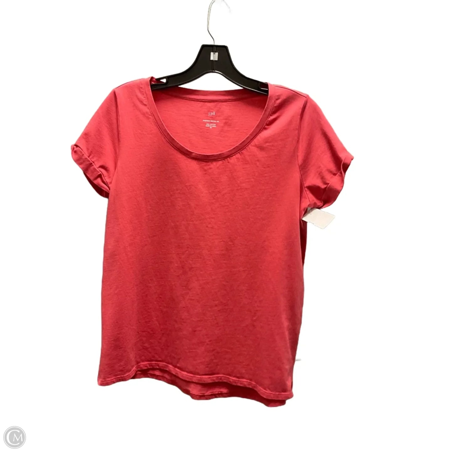 Top Short Sleeve Basic By J. Jill In Pink, Size: Xs