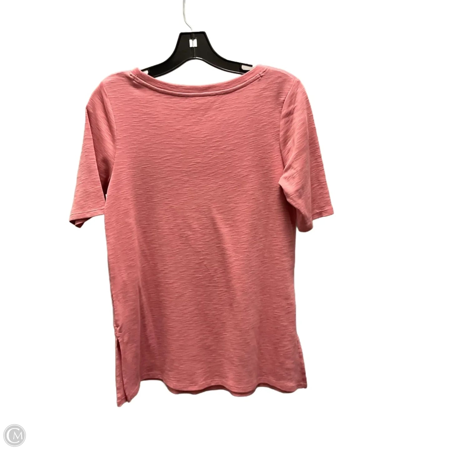 Top Short Sleeve Basic By J. Jill In Pink, Size XS