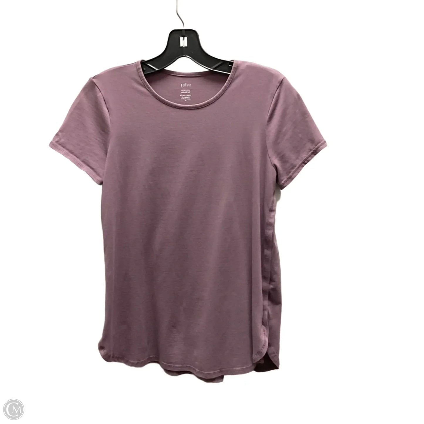 Top Short Sleeve Basic By J. Jill In Purple, Size: Xs