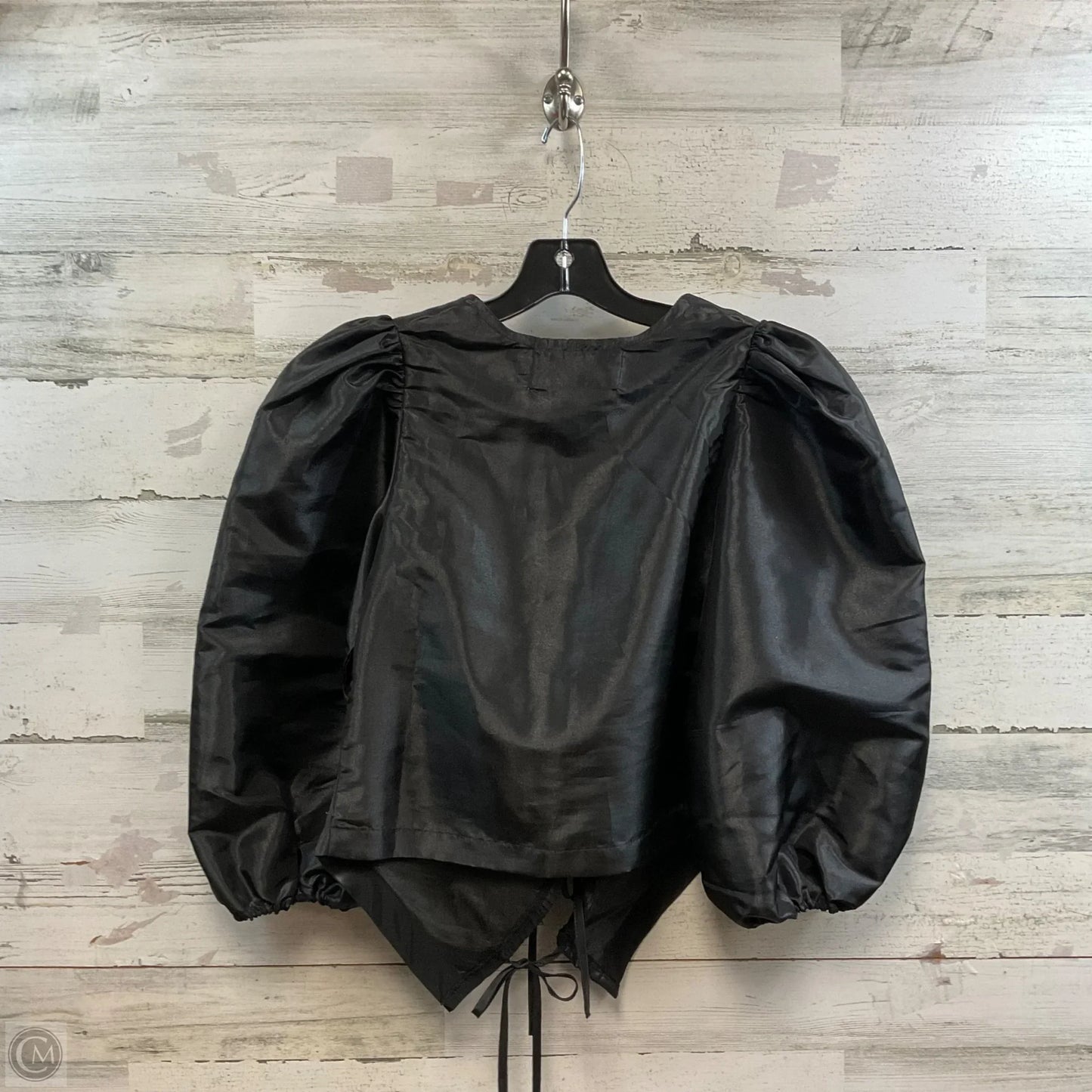 Top Long Sleeve By TOIT VOLANT In Black, Size: Xs