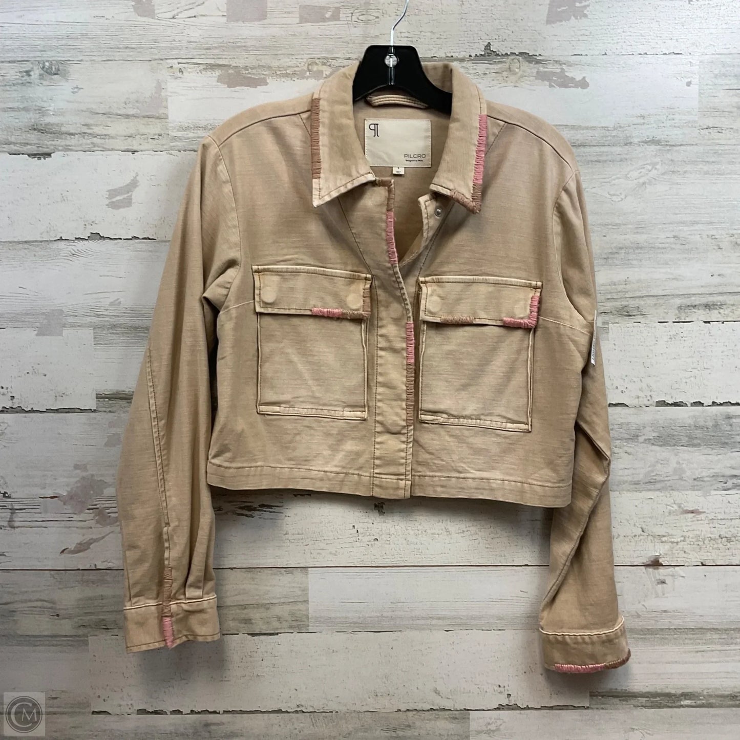 Jacket Other By Pilcro In Tan, Size: S