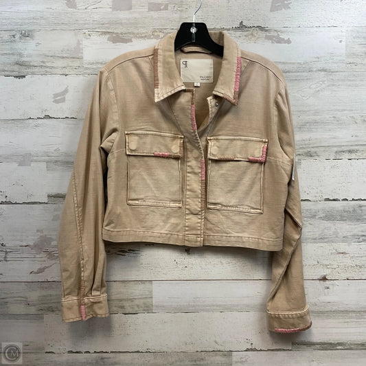 Jacket Other By Pilcro In Tan, Size: S