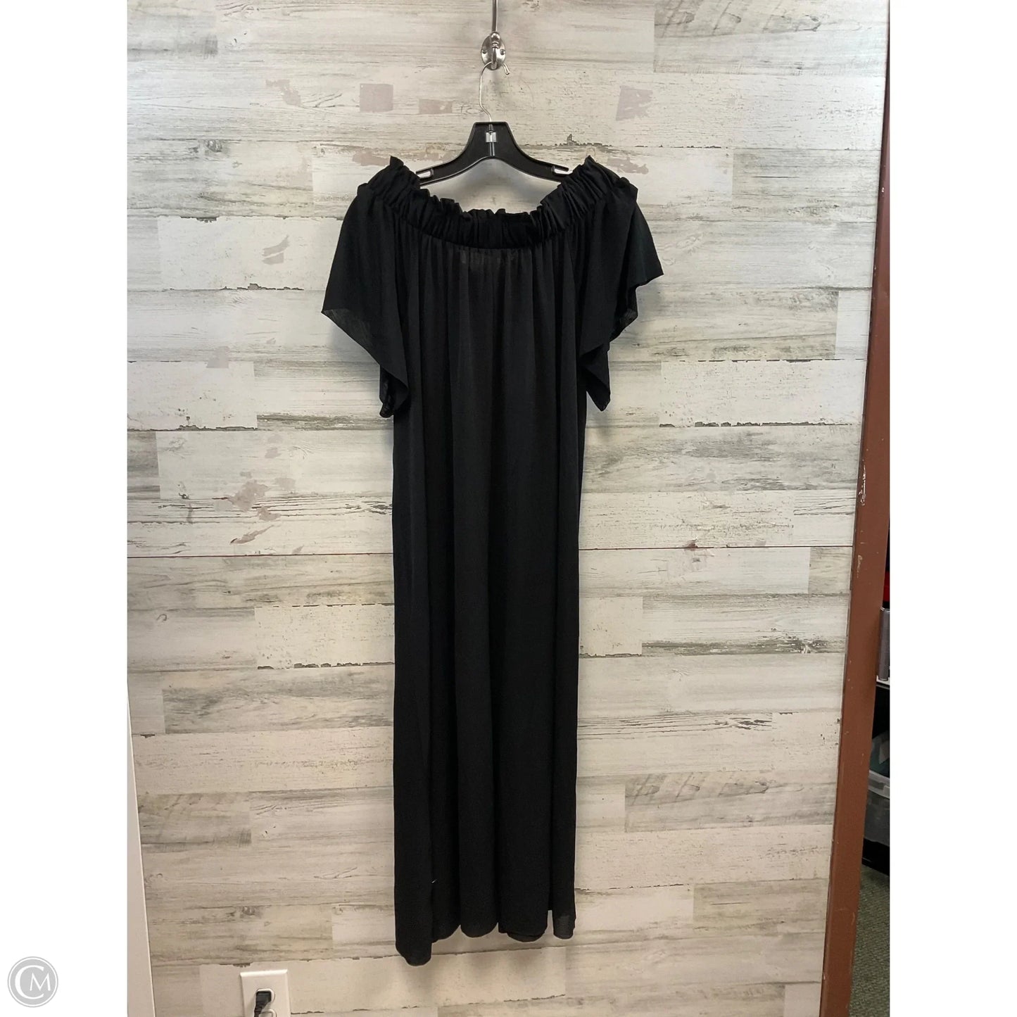 Dress Casual Maxi By Zara In Black, Size: M