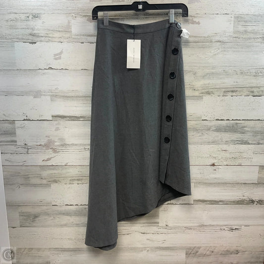 Skirt Midi By Zara Women In Grey, Size: Xs