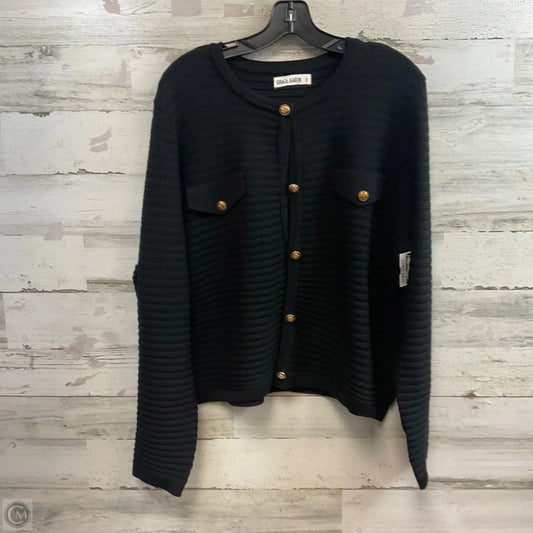 Sweater Cardigan By Grace Karin In Black, Size: 2x