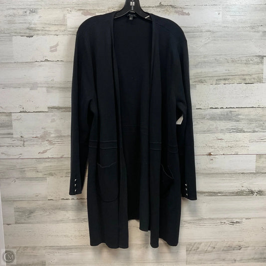 Cardigan By Talbots In Black, Size: 3x
