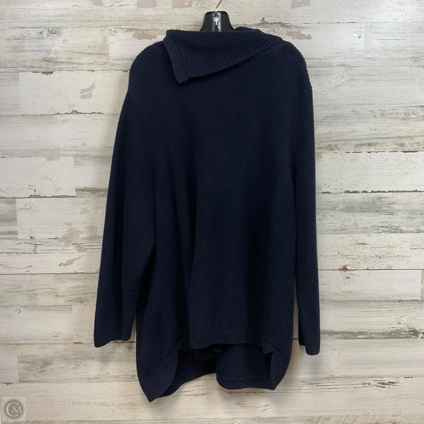 Sweater By Talbots In Blue, Size: 3x