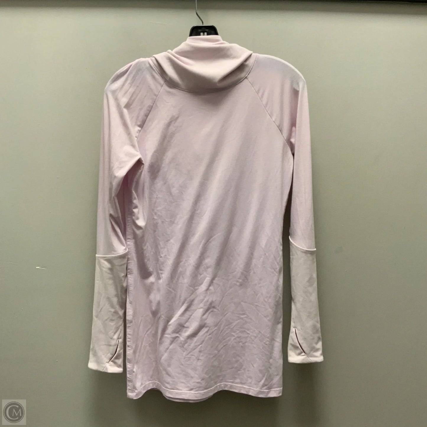 Athletic Top Long Sleeve Collar By Athleta In Purple, Size: S