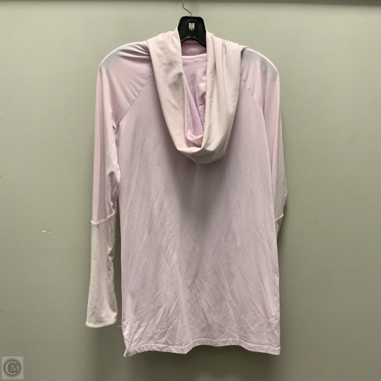 Athletic Top Long Sleeve Collar By Athleta In Purple, Size: S