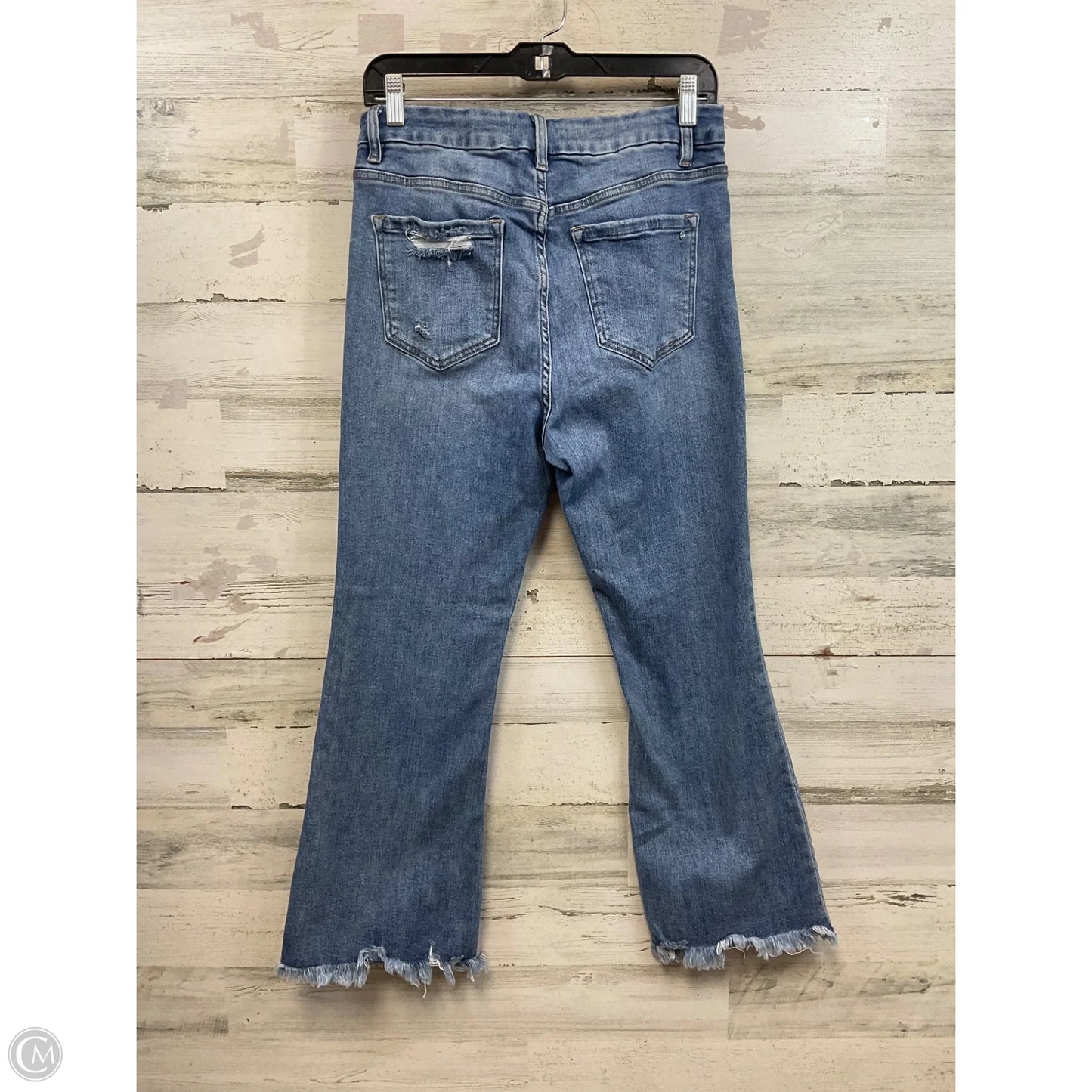 Jeans Boot Cut By Micas In Blue Denim, Size: 10