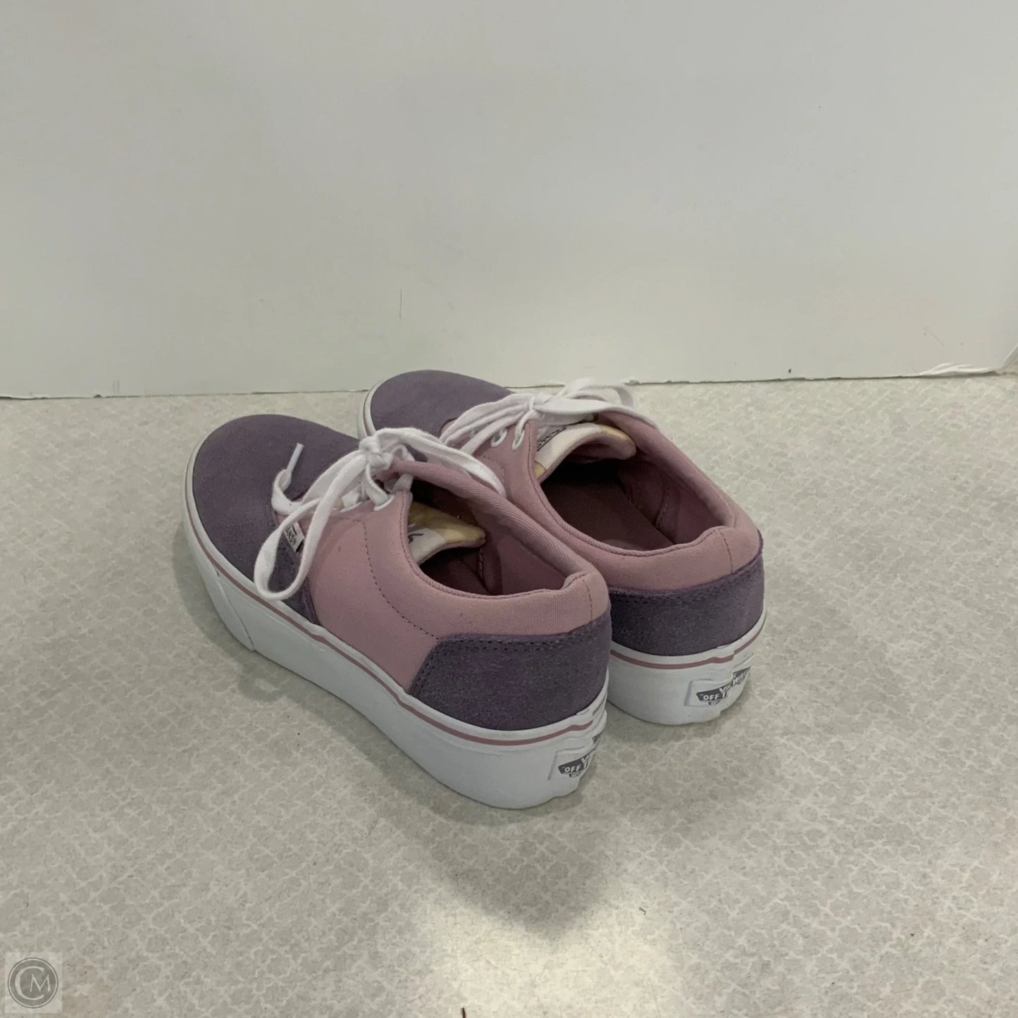 Shoes Sneakers By Vans In Purple, Size: 7