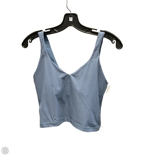 Athletic Bra By Lululemon In Blue, Size: M