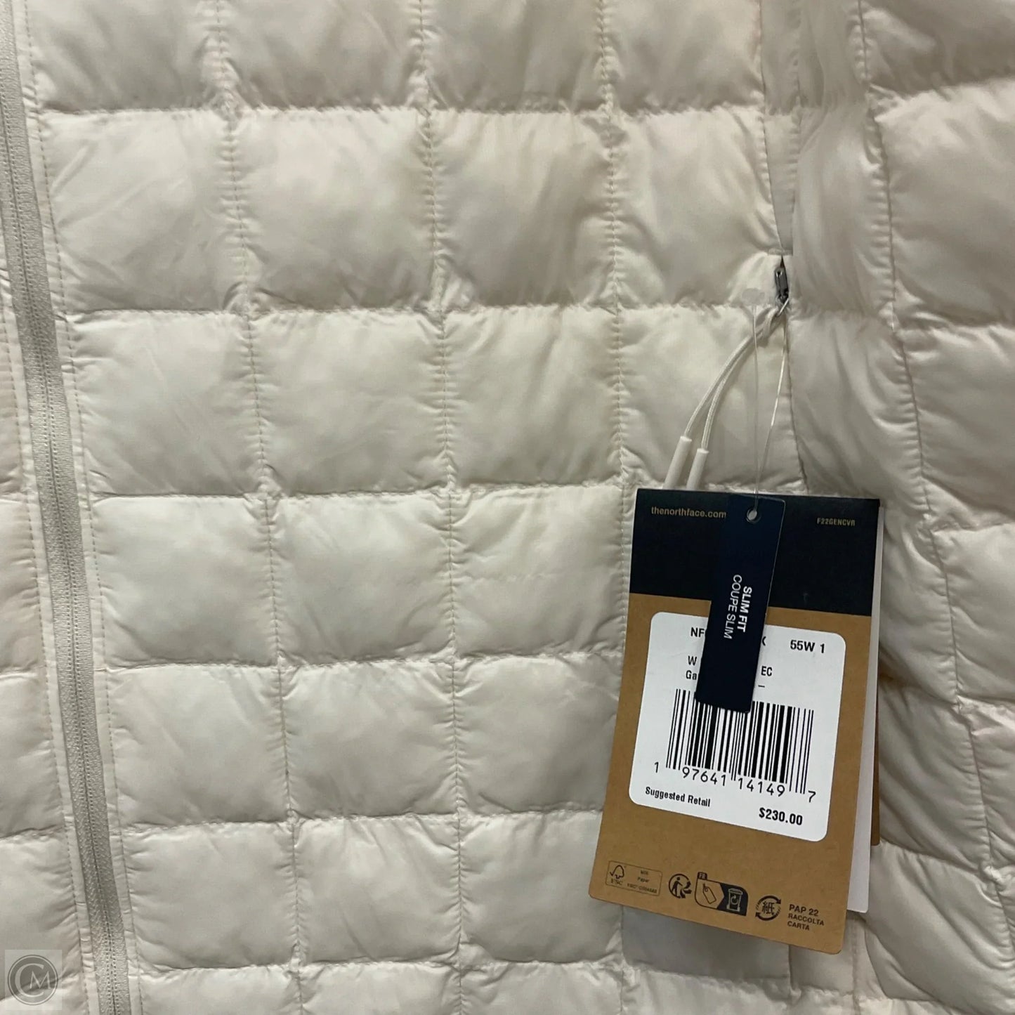 Jacket Puffer & Quilted By The North Face In Cream, Size: 2x