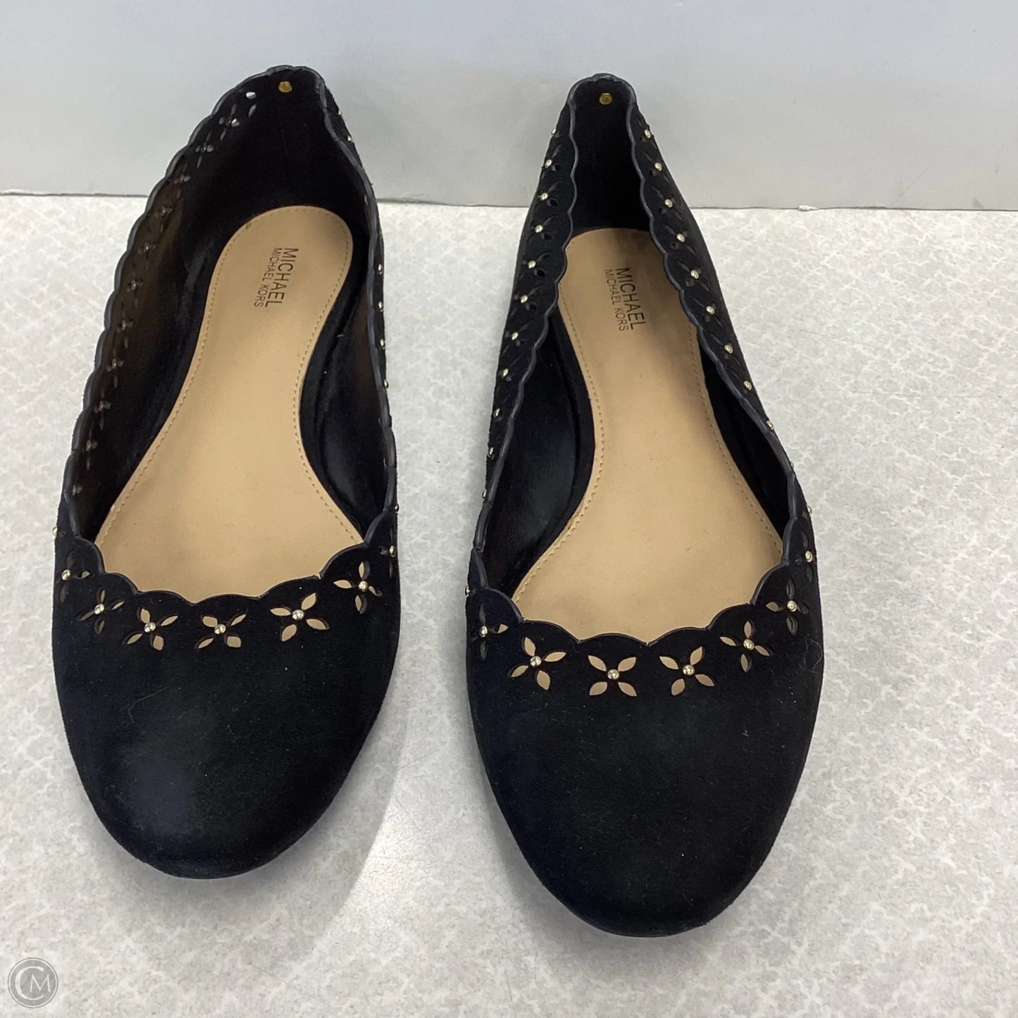 Shoes Flats By Michael By Michael Kors In Black, Size: 10