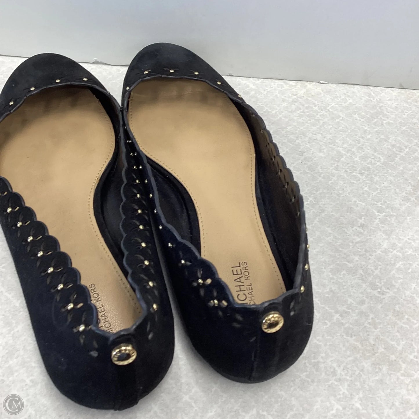 Shoes Flats By Michael By Michael Kors In Black, Size: 10