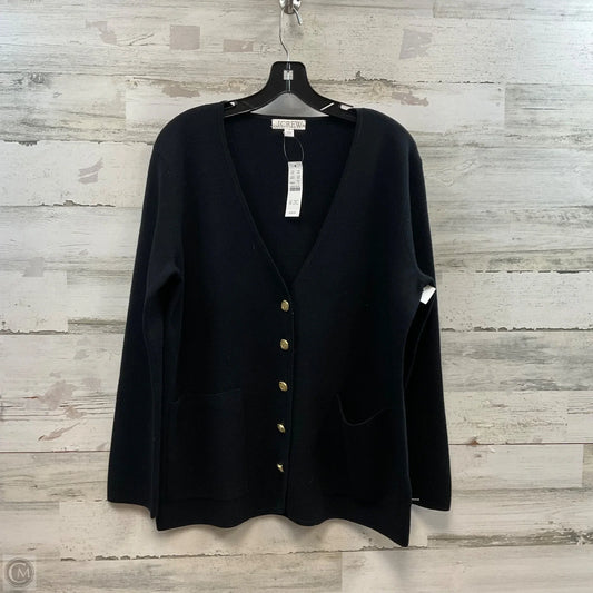 Sweater Cardigan By J. Crew In Black, Size: S
