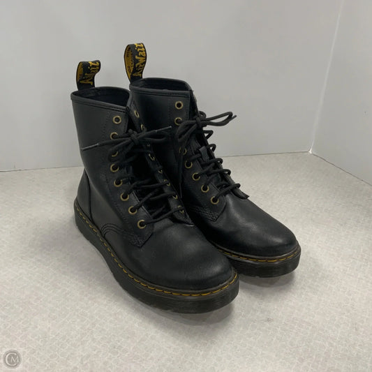 Boots Combat By Dr Martens In Black, Size: 8