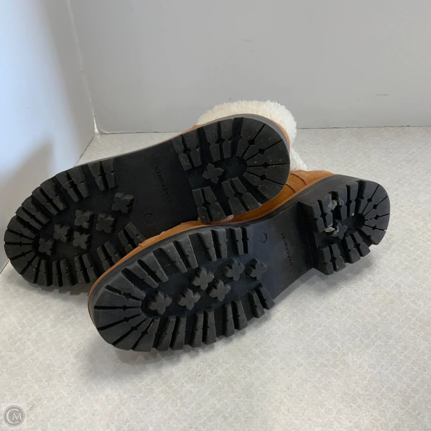 Boots Combat By Marc Fisher In Tan, Size: 9.5