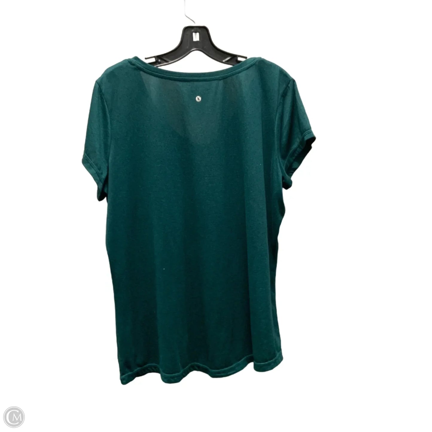 Top Short Sleeve Basic By Xersion In Green, Size: Xxl