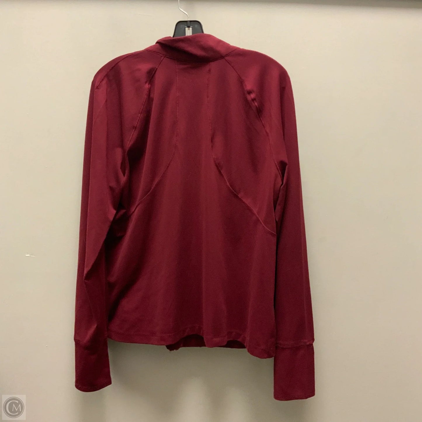Athletic Jacket By Avia In Maroon, Size: 20