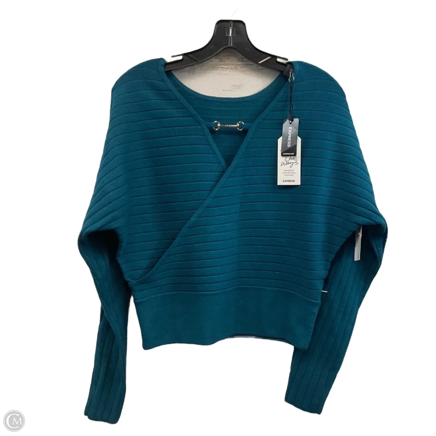 Sweater By Express In Teal, Size: S