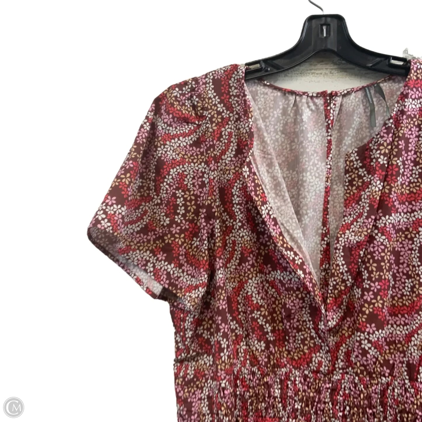 Romper By Anthropologie In Maroon, Size: Xl