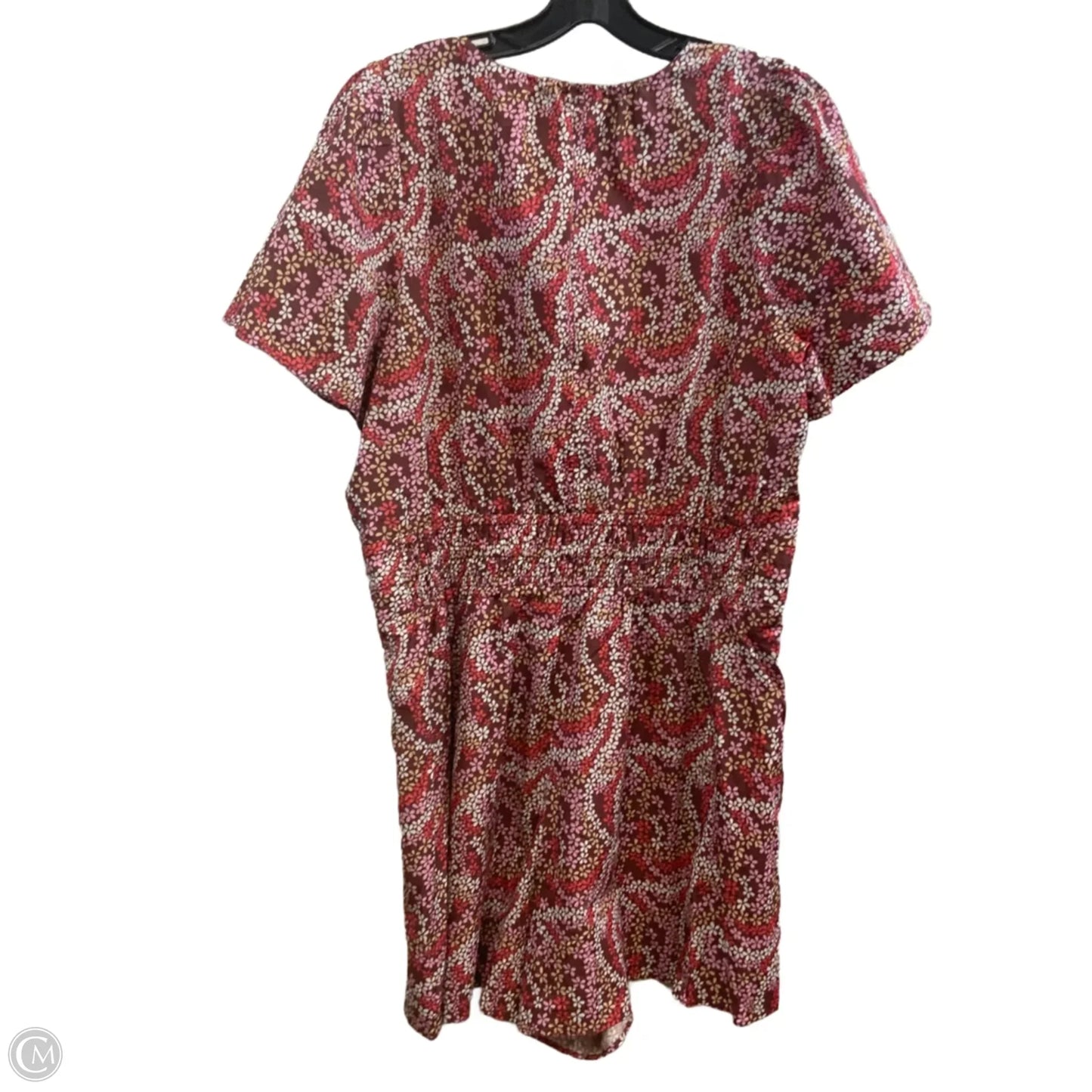 Romper By Anthropologie In Maroon, Size: Xl