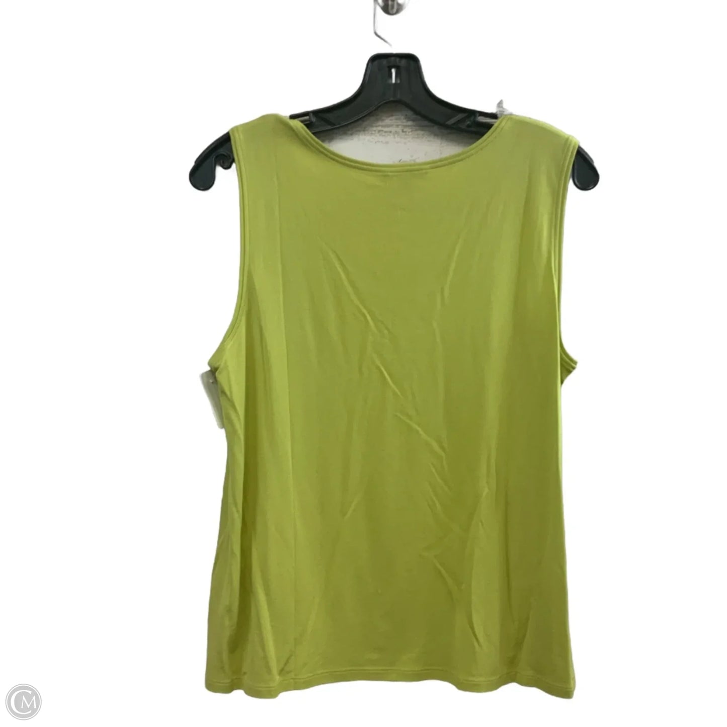 Top Sleeveless By Eileen Fisher In Green, Size: M