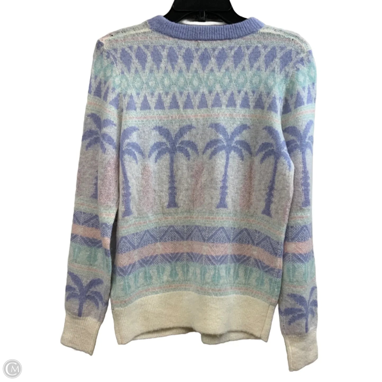 Sweater By Vineyard Vines In Purple & White, Size: Xs