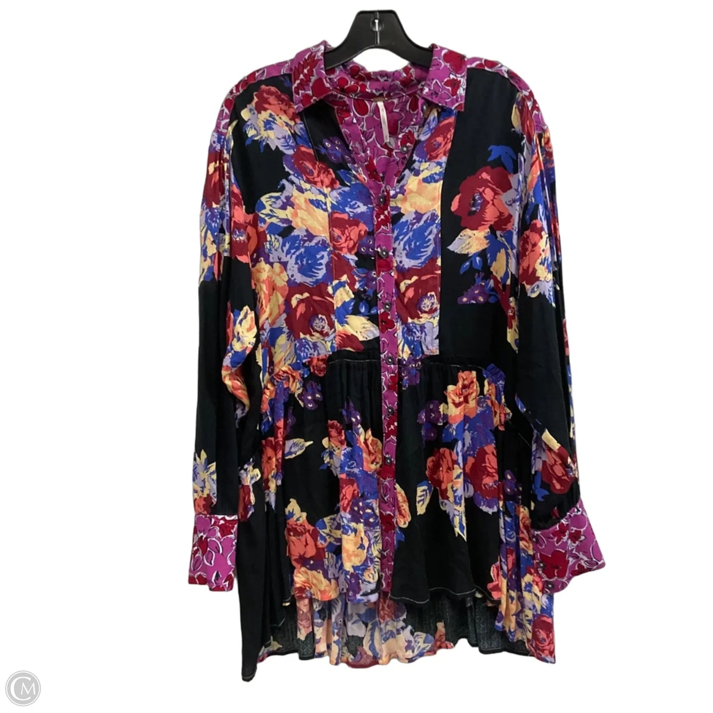 Dress Casual Short By Free People In Floral Print, Size: Xs
