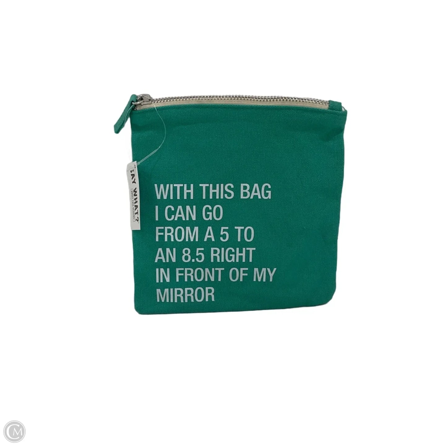 Makeup Bag By Say What, Size: Small
