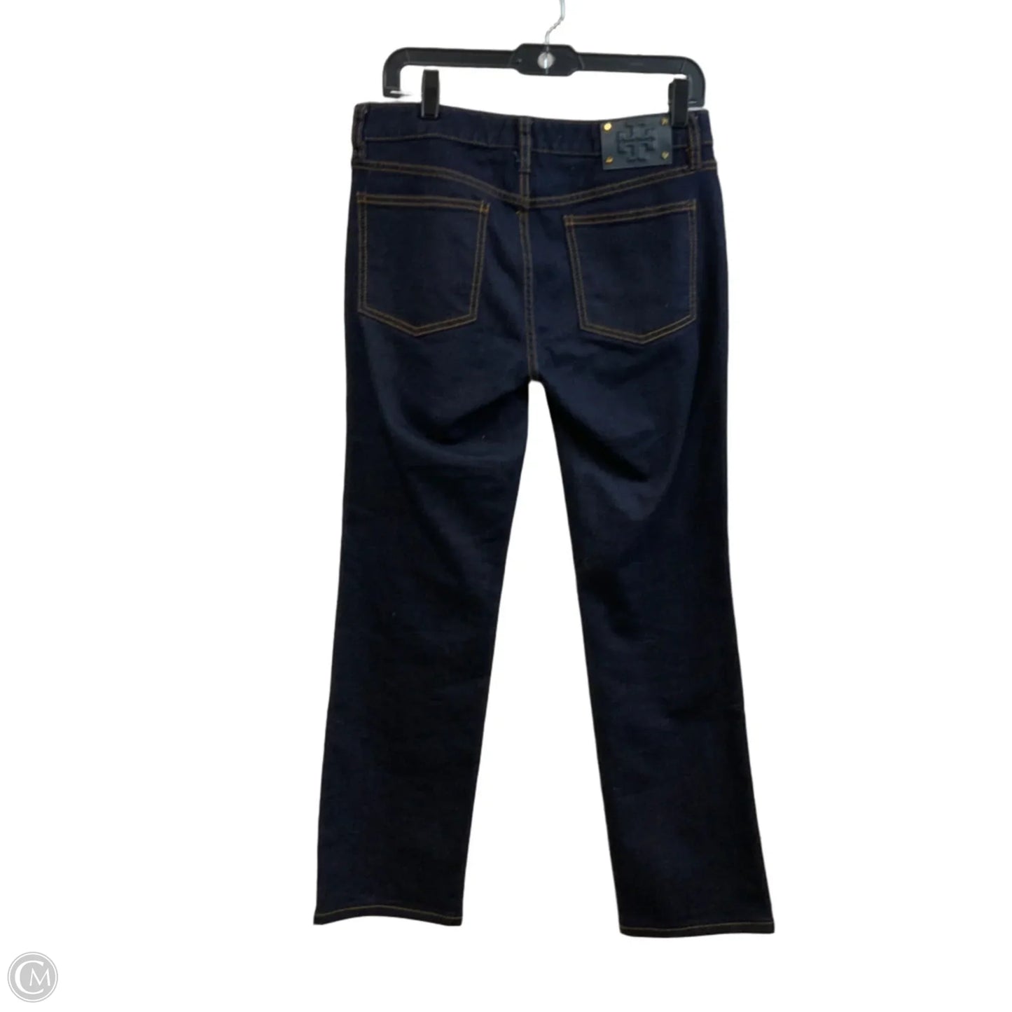 Jeans Designer By Tory Burch In Blue Denim, Size: 8
