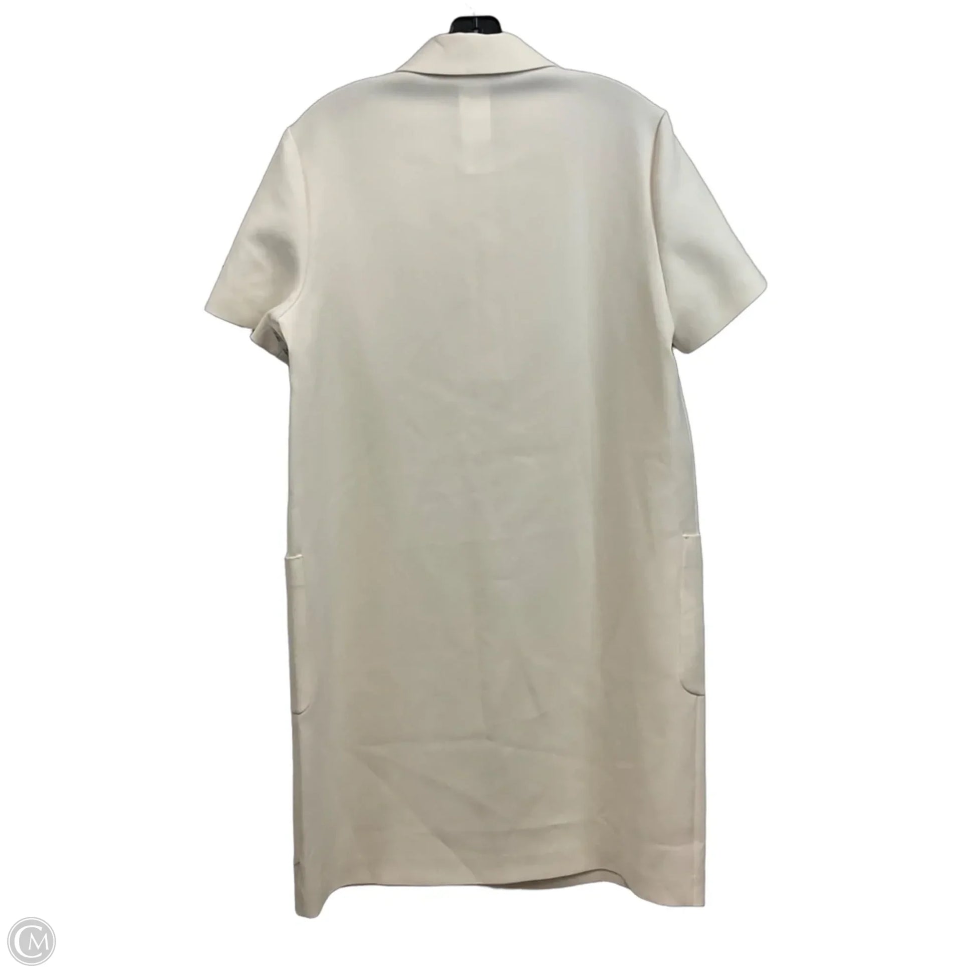 max mara cream dress Max Mara | Woman - Wool and cotton canvas dress - Beige