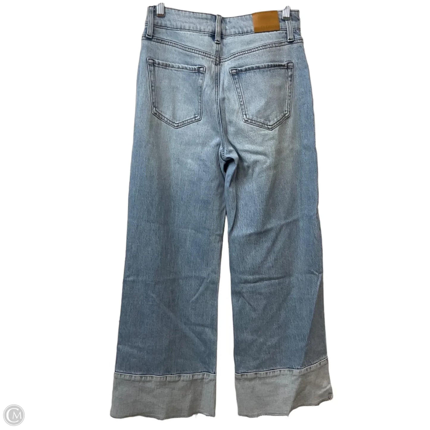 Jeans Flared By Evereve In Blue Denim, Size: 2